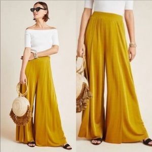 Maeve by Anthropologie Shiloh Knit Wide Leg Trousers